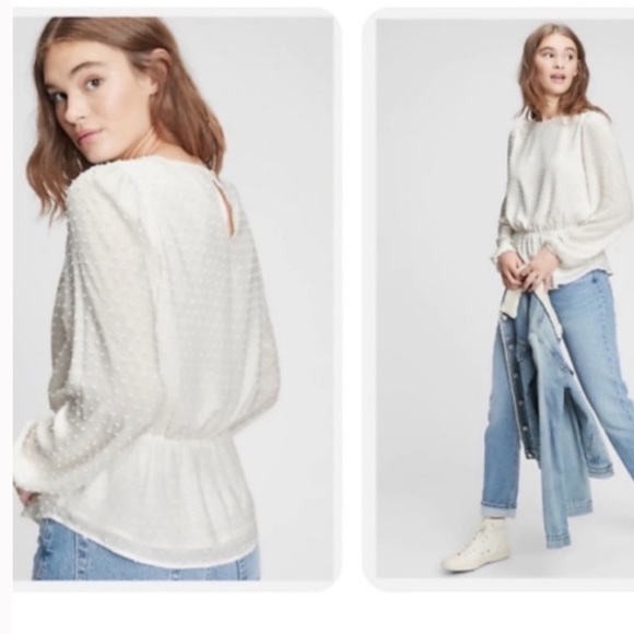 GAP Peplum Blouses (two) - Picture 5 of 16